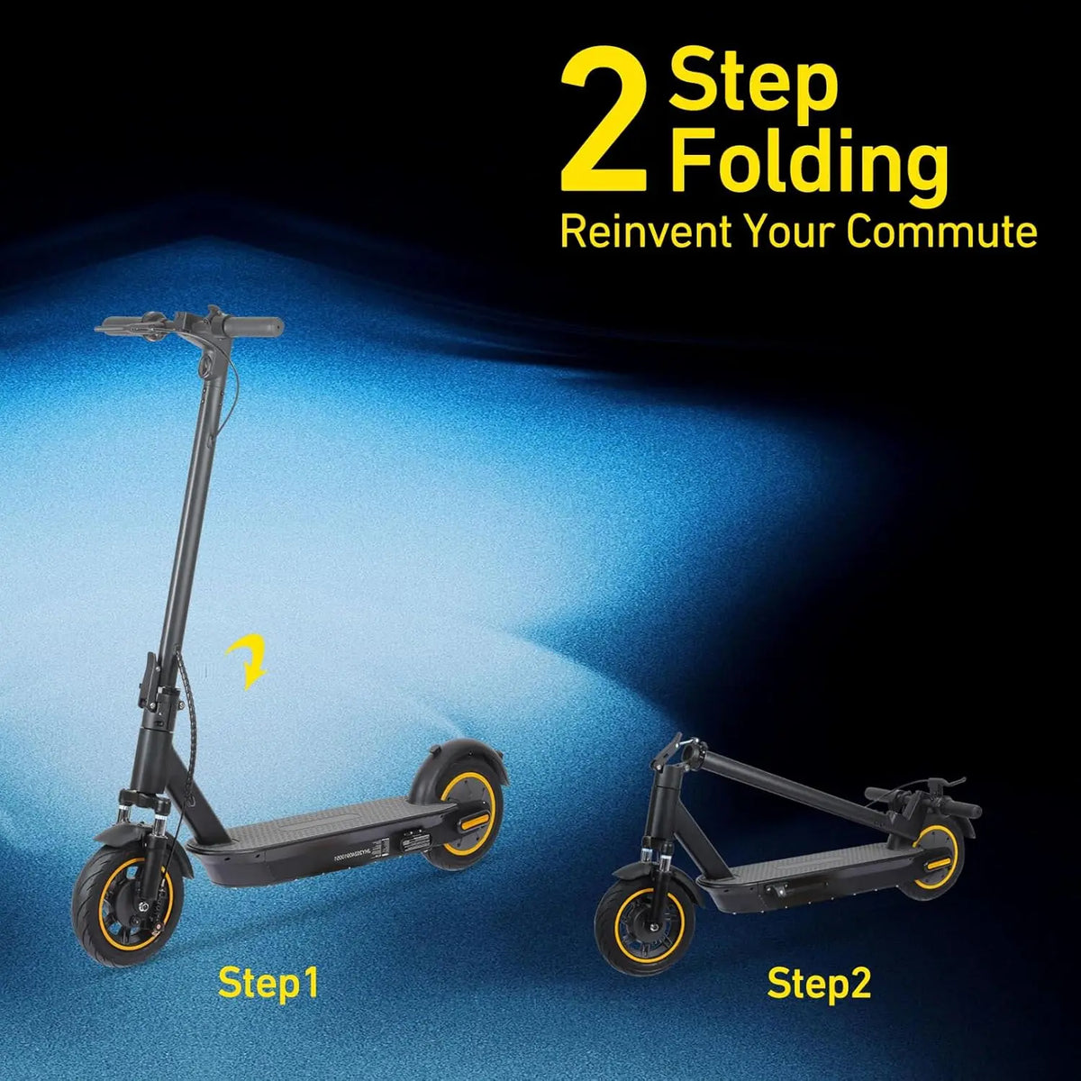 500W 36V Off-Road Foldable Electric Scooter