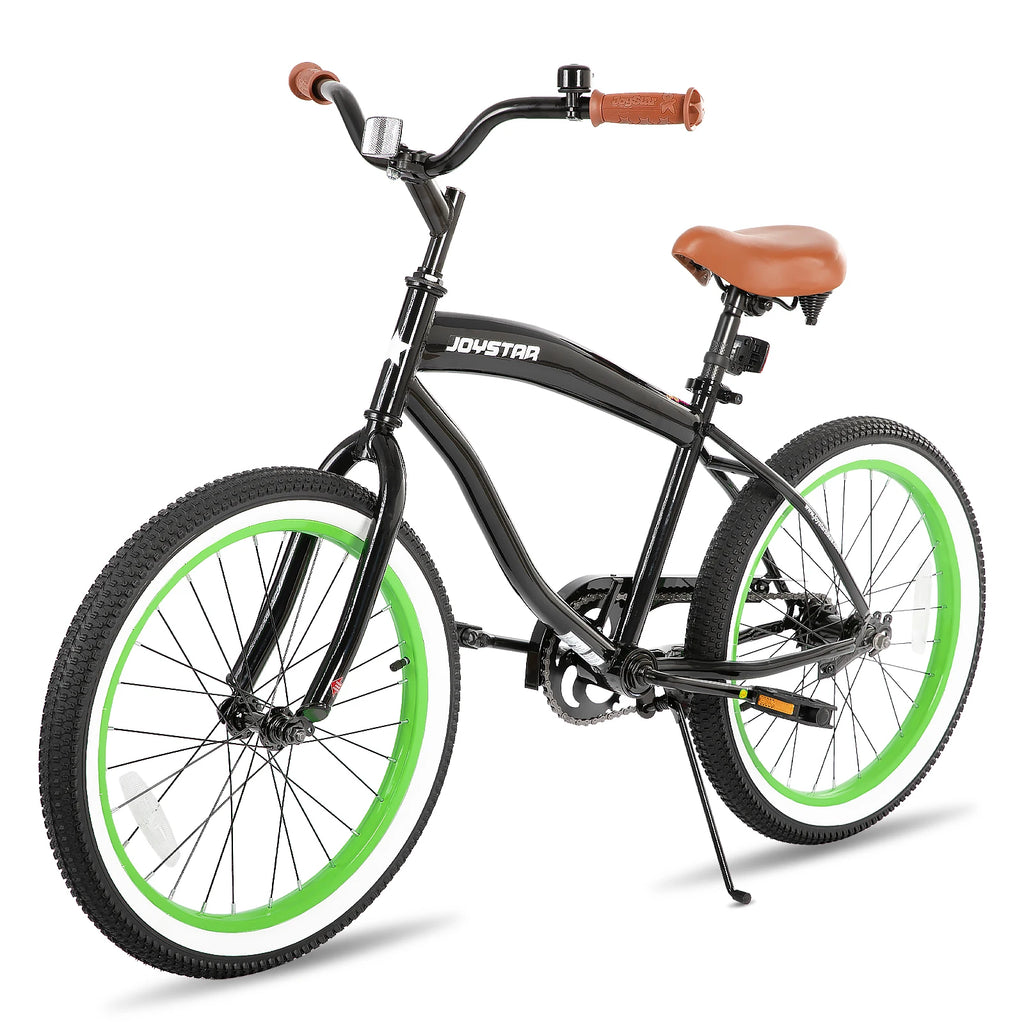 JOYSTAR 24-Inch Single-Speed Beach Cruiser Bike