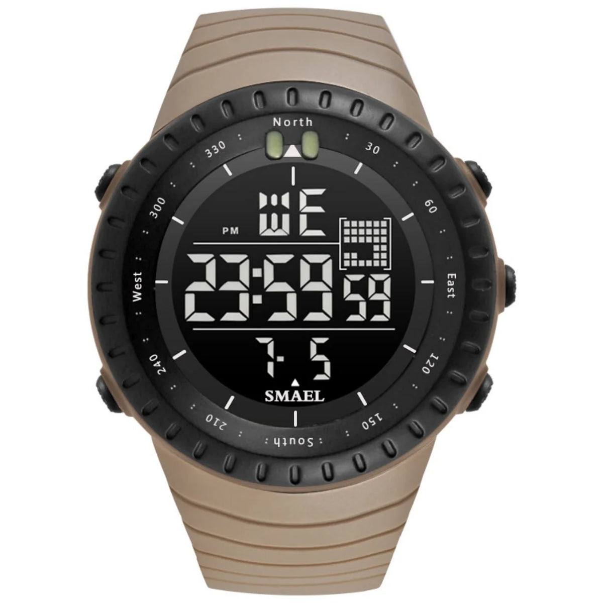 SMAEL 1237 Unisex 5BAR Sport Digital Watch