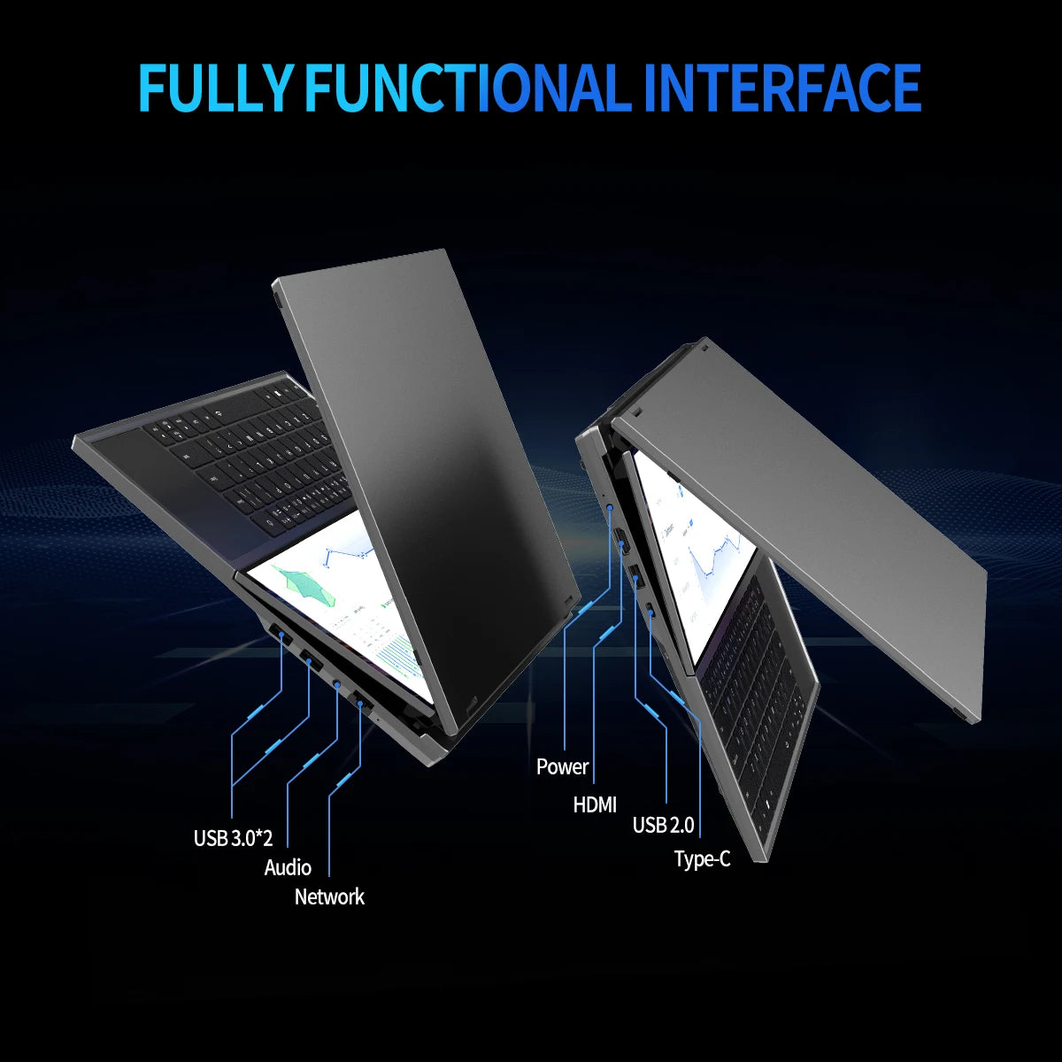 Topton L9 Dual-Screen Laptop – Core i7-9750H, 16-Inch + 14-Inch Touch
