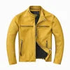 Men’s Windproof Winter Leather Jacket