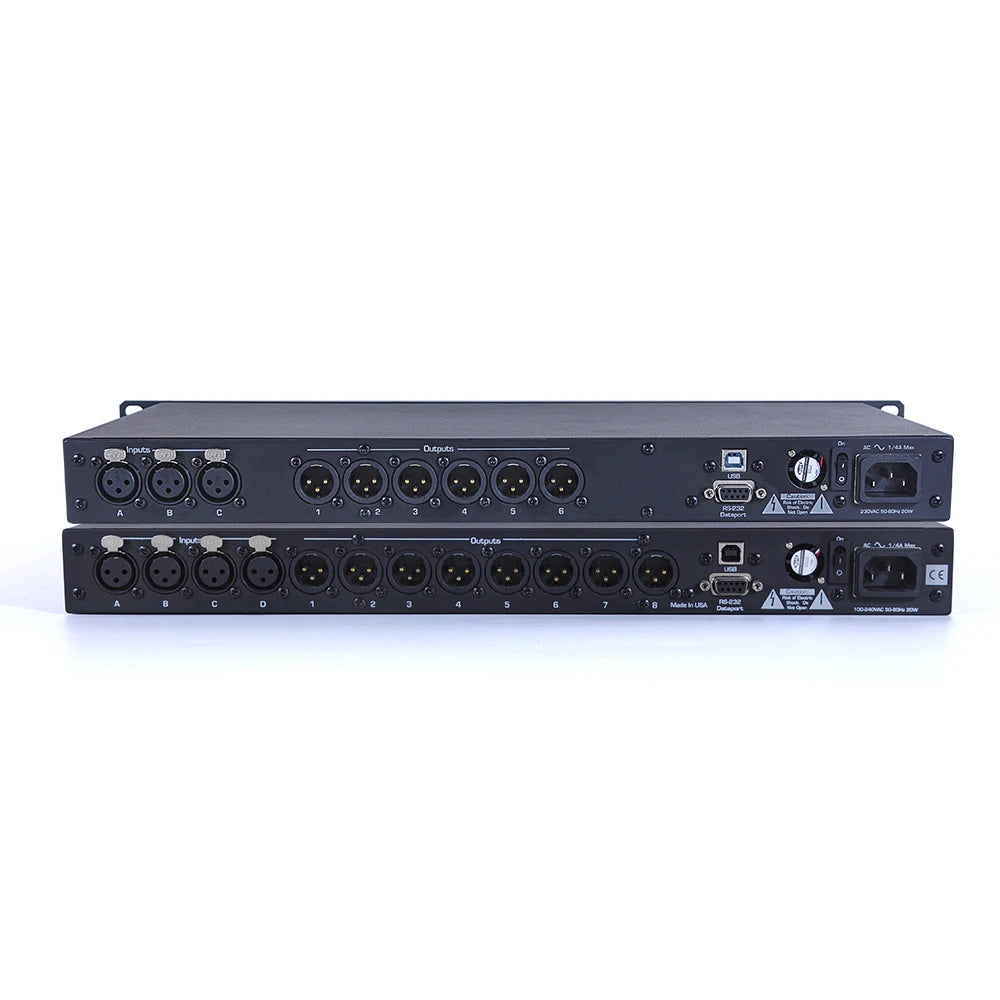 Procesador de audio digital 3.6SP/4.8SP con ecualizador y limitador