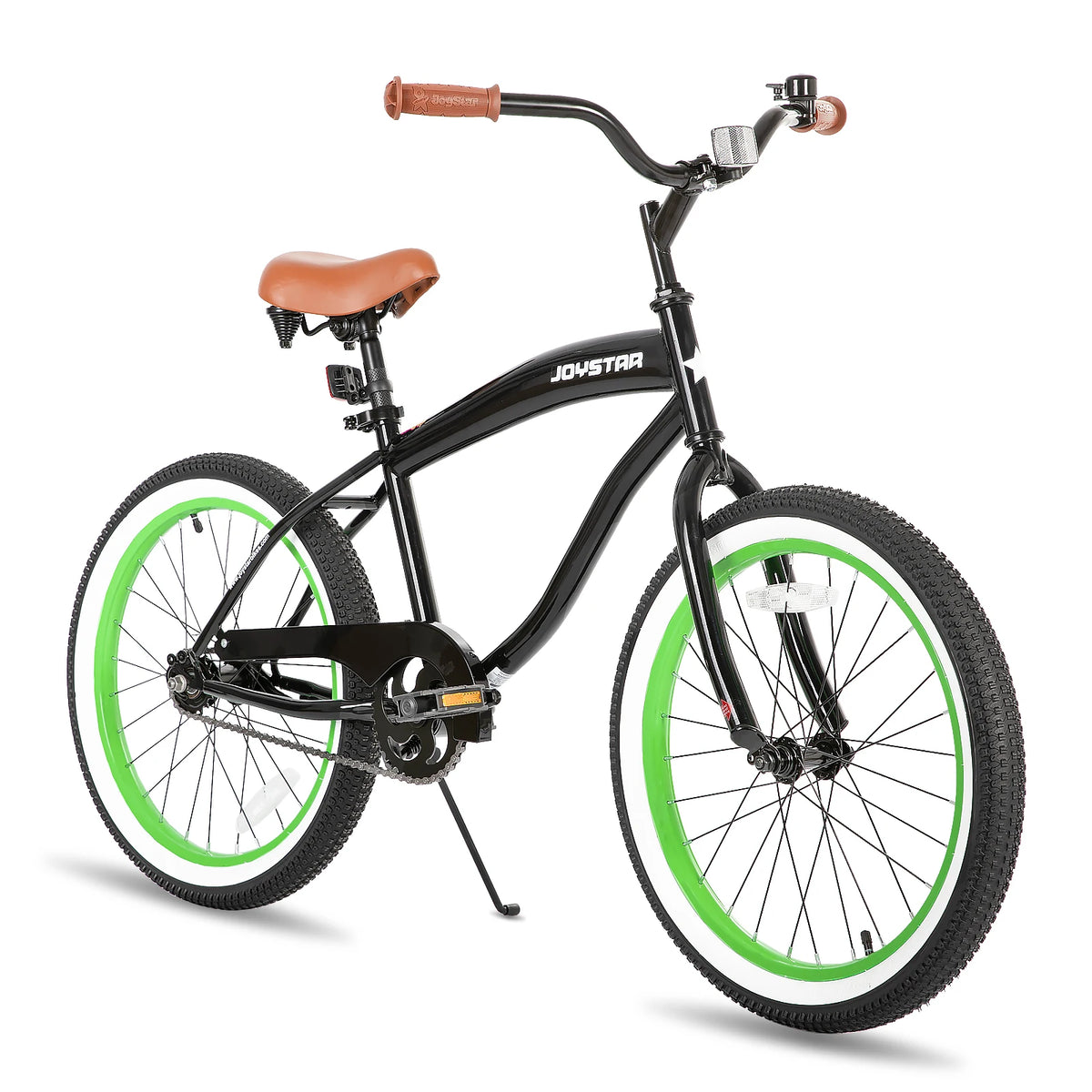 JOYSTAR 24-Inch Single-Speed Beach Cruiser Bike