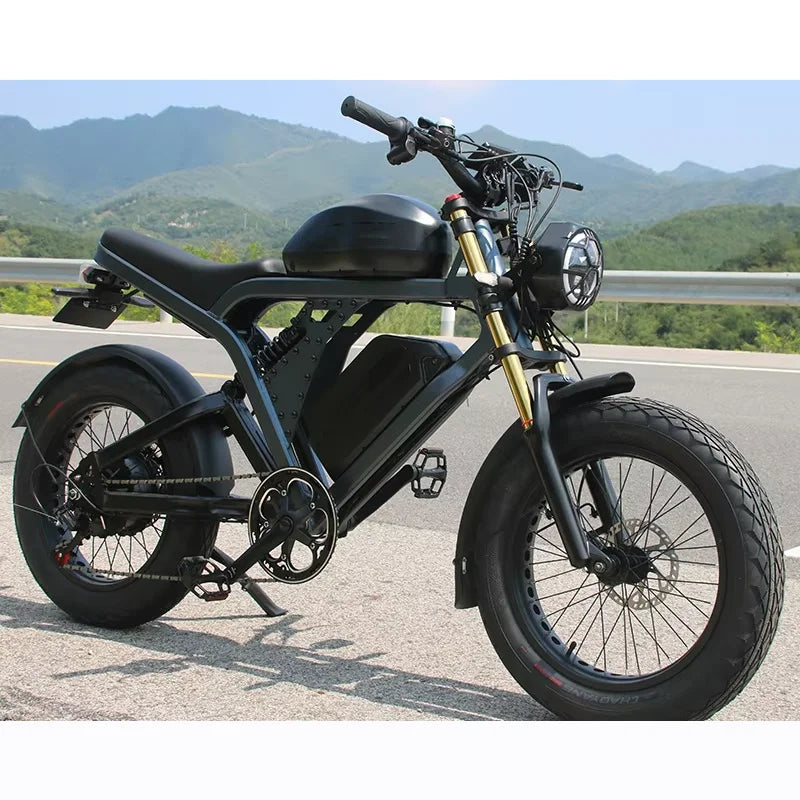 20-Inch 1500W Full-Suspension Fat-Tire Electric Bike