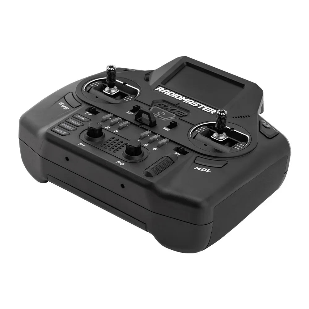 GX12 Hall Gimbal Dual Band Antenna Gemini XROSSBAND EXpressLRS Radio Controller 1000HZ 3D Digital CNC for RC Drone