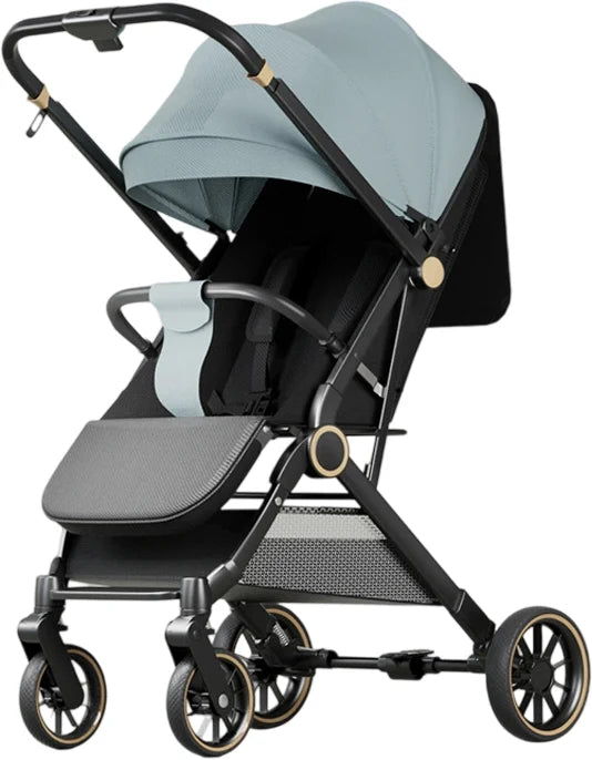 Wholesale Two-Way Baby Umbrella Stroller Lightweight Adjustable Linen Backrest One-Click Folding Safety Belt for Airplane Travel