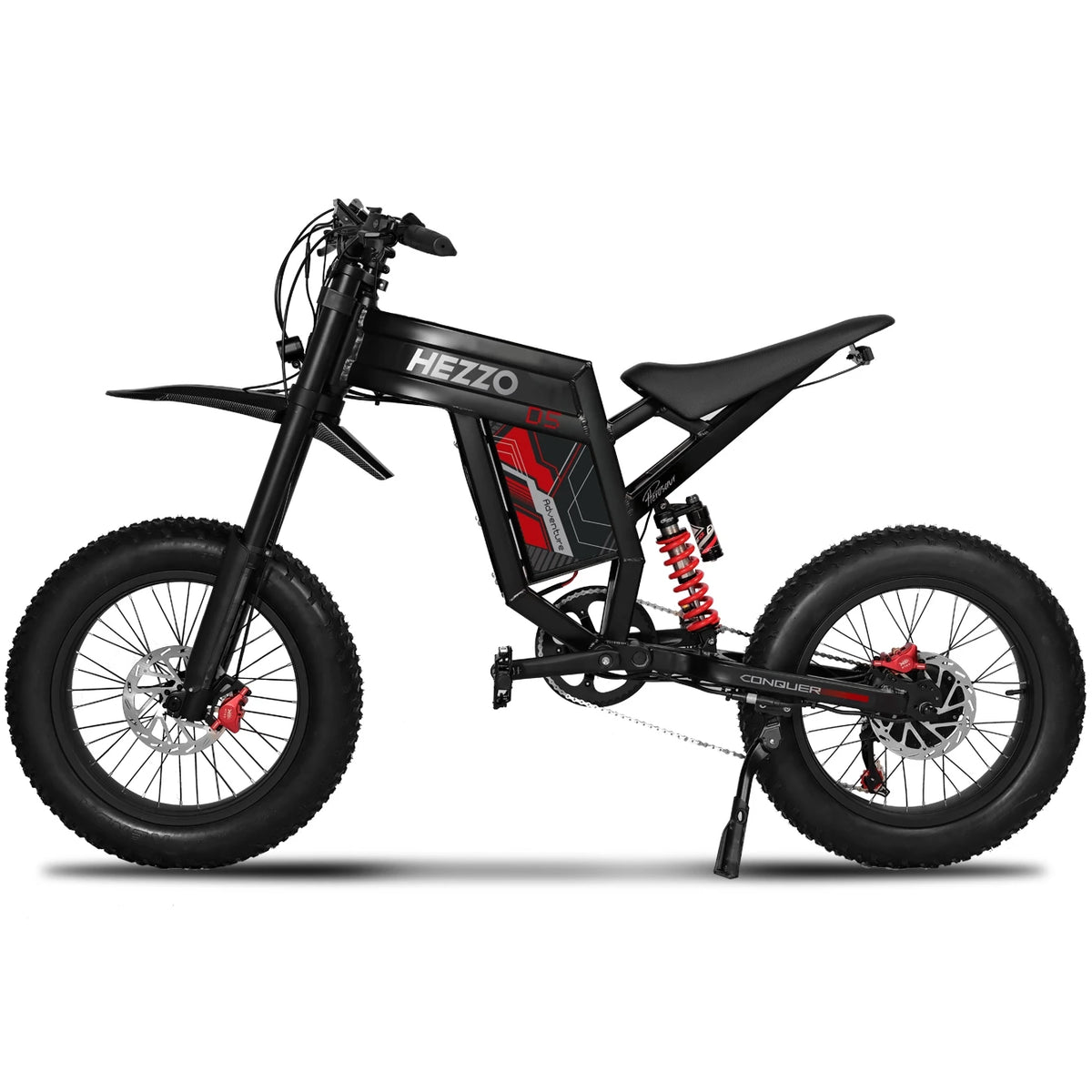 HEZZO D5 3000W Mid-Drive Electric Mountain Bike