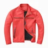Men’s Windproof Winter Leather Jacket