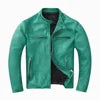 Men’s Windproof Winter Leather Jacket