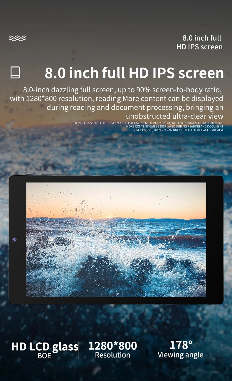 8-Inch Windows 10 Mini Tablet PC – Intel Z8300, 4GB/64GB