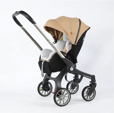 4-in-1 Convertible Baby Stroller & Car Seat Travel System
