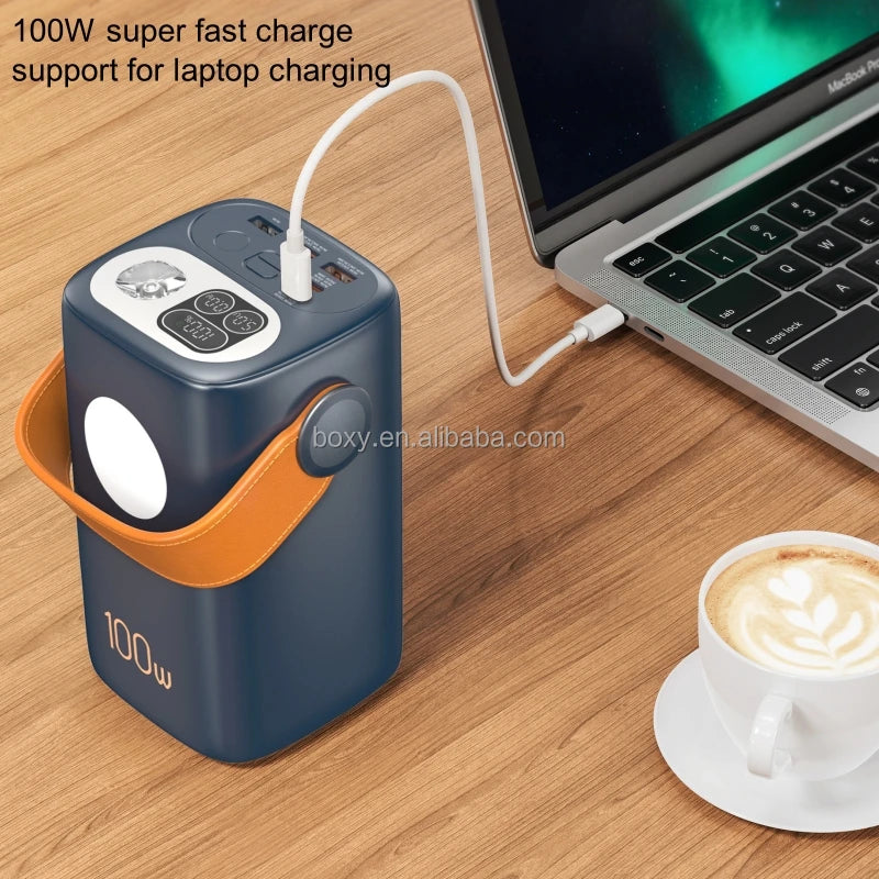 60,000mAh Laptop Power Bank with Dual LED Light