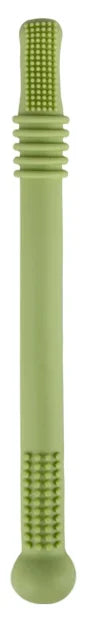 Hollow Teether Tube Chew Straw Toy for Infant Toddlers Silicone Tubes Teething Toys for Babies 3-12 Months