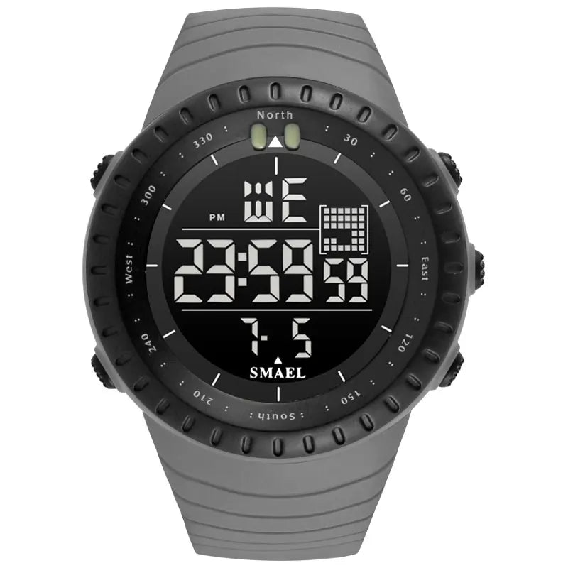 SMAEL 1237 Unisex 5BAR Sport Digital Watch