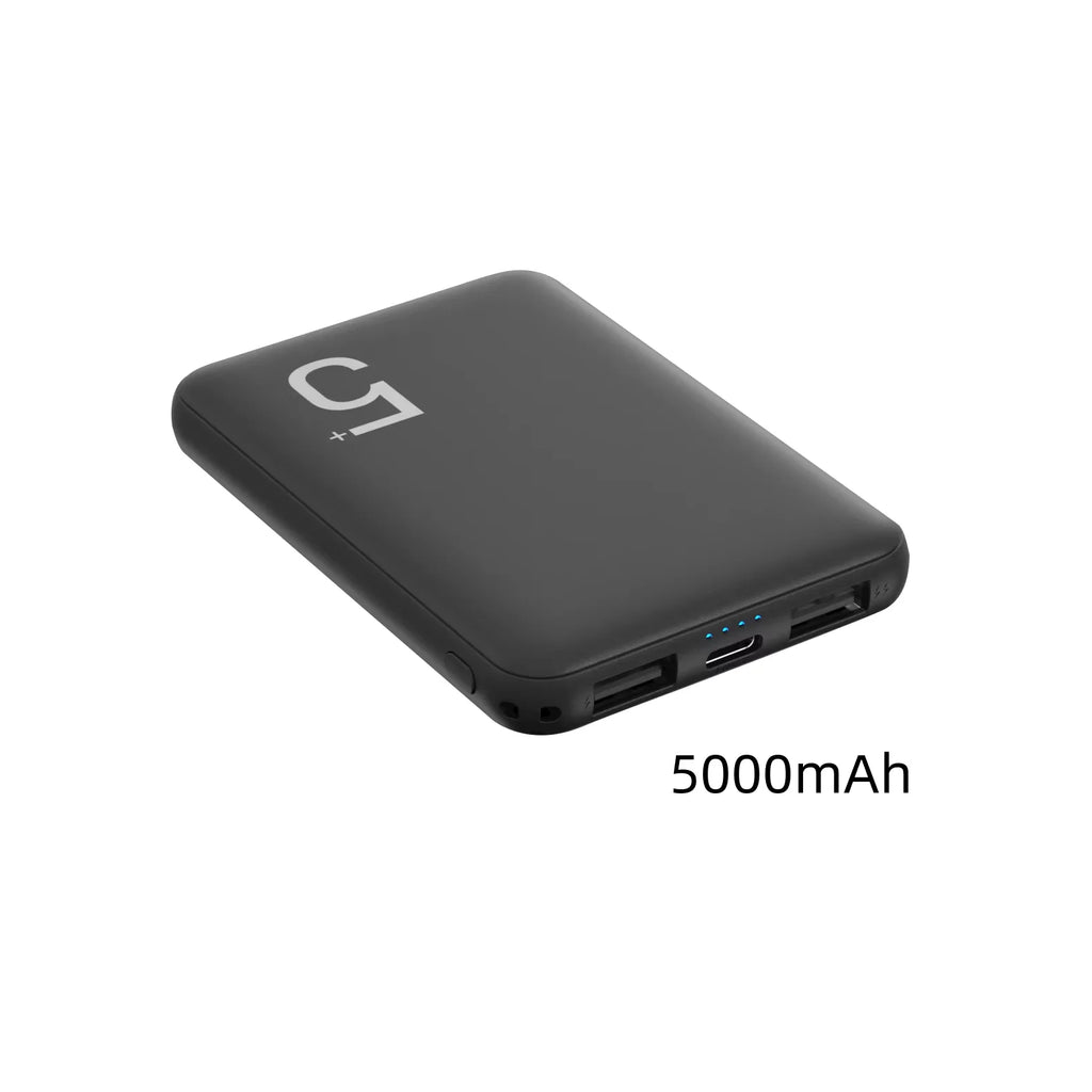 Dual-USB Type-C Power Bank with LED – 5,000–20,000mAh