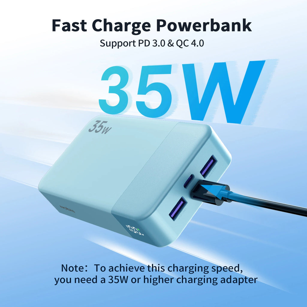 35W 10,000/20,000mAh Fast-Charge Power Bank