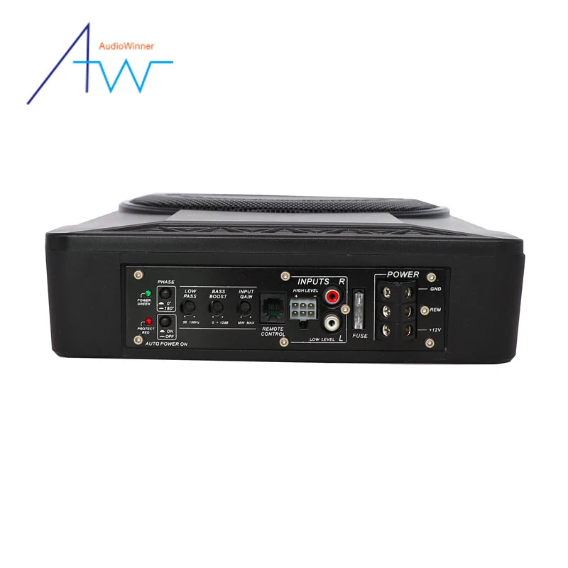 Hot Selling Audiowiner 10 Inch 4 Ohm 100W RMS Single Coil DC 12V Large-Scale Car Subwoofer Optimizing Bass