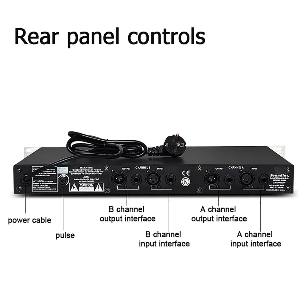 Procesador excitador y maximizador de audio GAX-882i