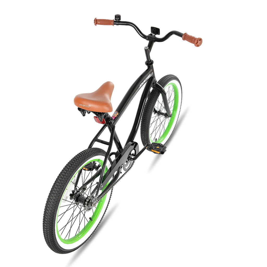JOYSTAR 24-Inch Single-Speed Beach Cruiser Bike