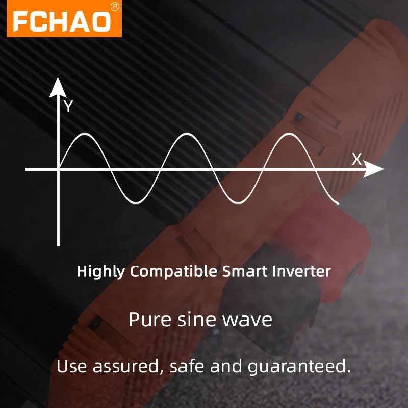 FCHAO 3000W Pure Sine Wave Power Inverter
