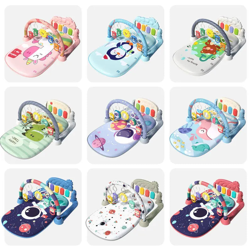 2025 New Baby Music Play Mat Puzzle Carpet Piano Keyboard Infant Playmat Early Education Gym Crawling Game Pad Toy Picnic