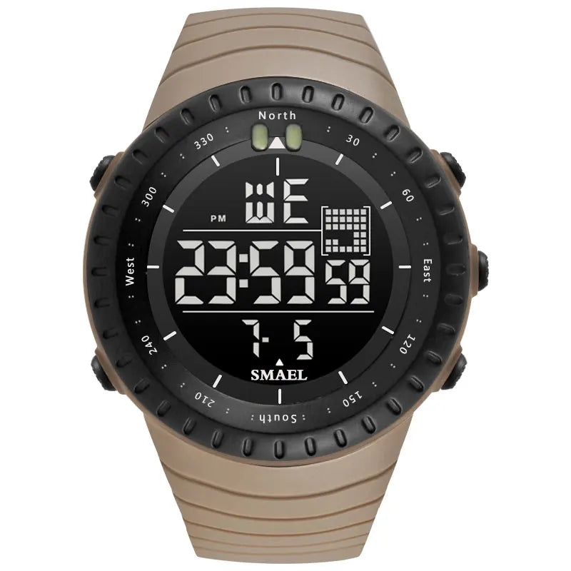 SMAEL 1237 Unisex 5BAR Sport Digital Watch