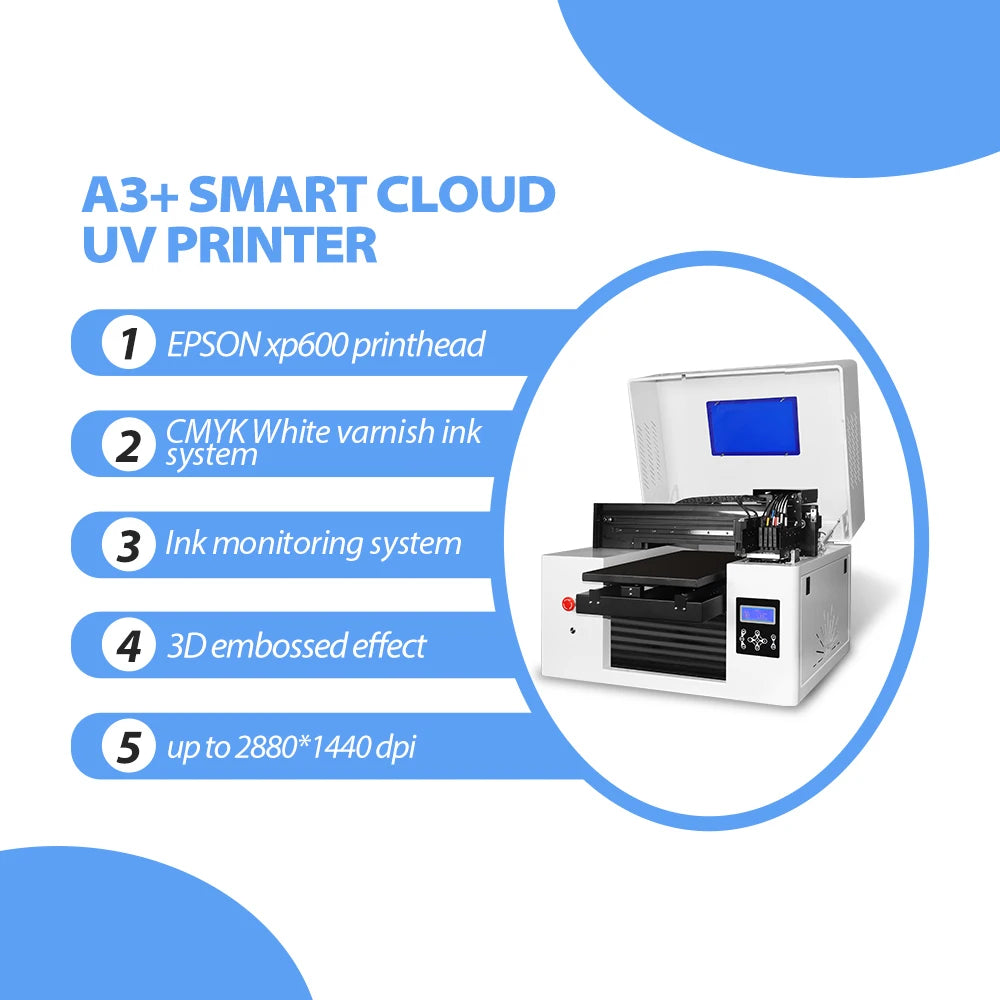 Refinecolor RF-ZZ1E A3 XP600 UV Flatbed Printer