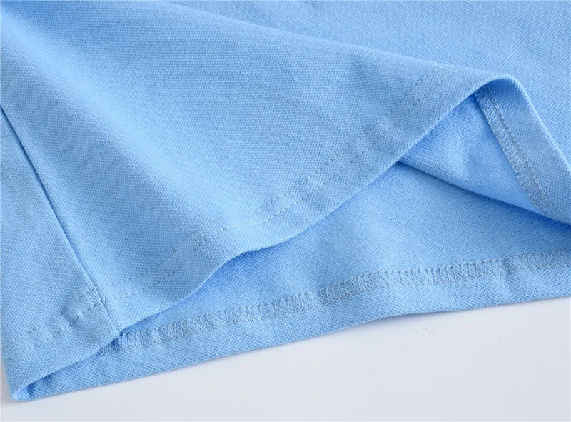 Kids’ Solid Color Uniform Polo Shirt