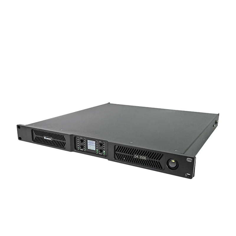 D4-3500 4-Channel Class-D Stage Power Amplifier