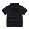 Kids’ Solid Color Uniform Polo Shirt
