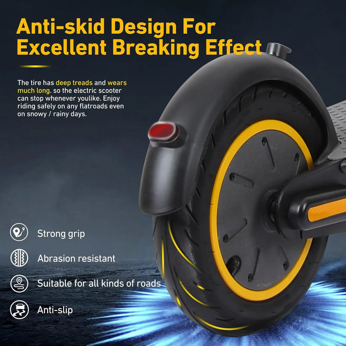 500W 36V Off-Road Foldable Electric Scooter