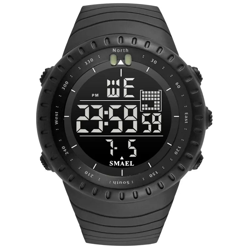 SMAEL 1237 Unisex 5BAR Sport Digital Watch