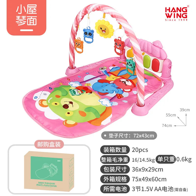 2025 New Baby Music Play Mat Puzzle Carpet Piano Keyboard Infant Playmat Early Education Gym Crawling Game Pad Toy Picnic