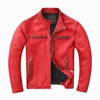 Men’s Windproof Winter Leather Jacket