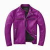 Men’s Windproof Winter Leather Jacket