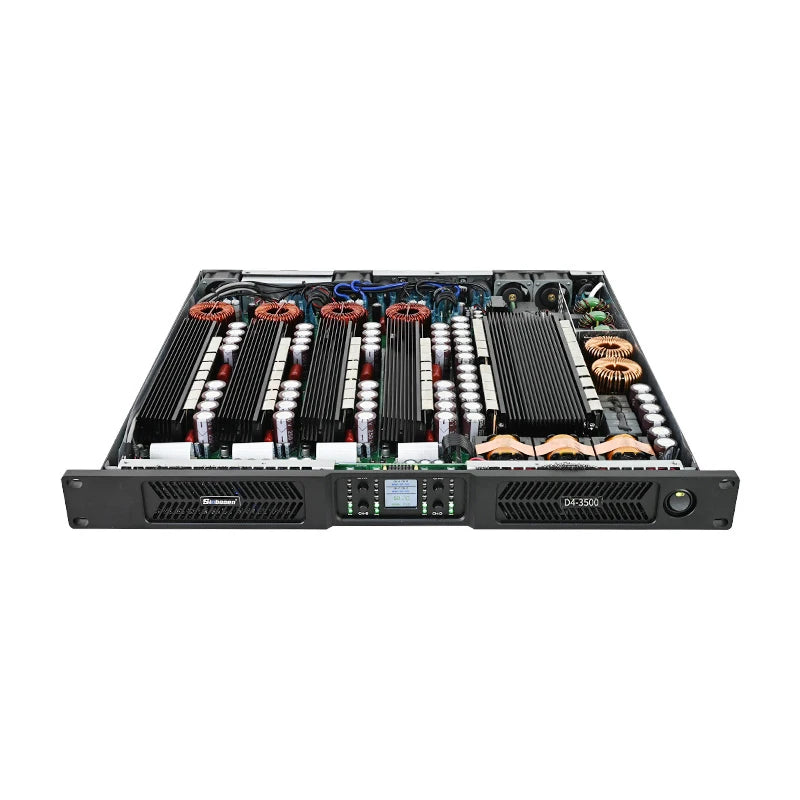 D4-3500 4-Channel Class-D Stage Power Amplifier