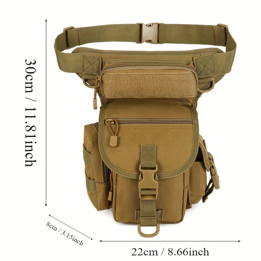 Outdoor Drop-Leg Motorcycle & Cycling Thigh Bag
