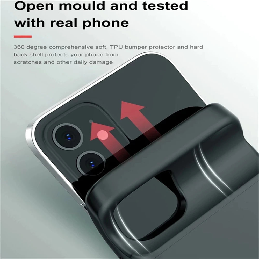 Battery Charging Case for iPhone 12–16 Series