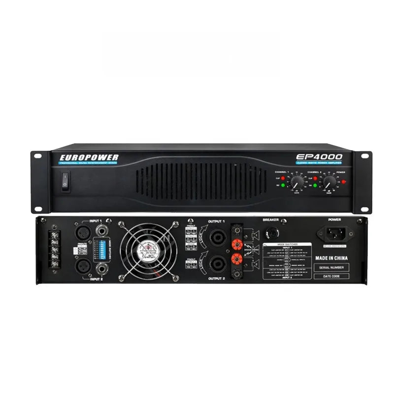 EP4000 dual-channel PA power amplifier