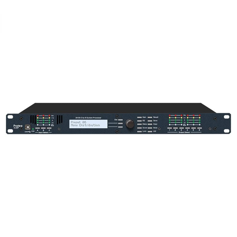 3.6SP/4.8SP Digital Audio Processor with EQ & Limiter
