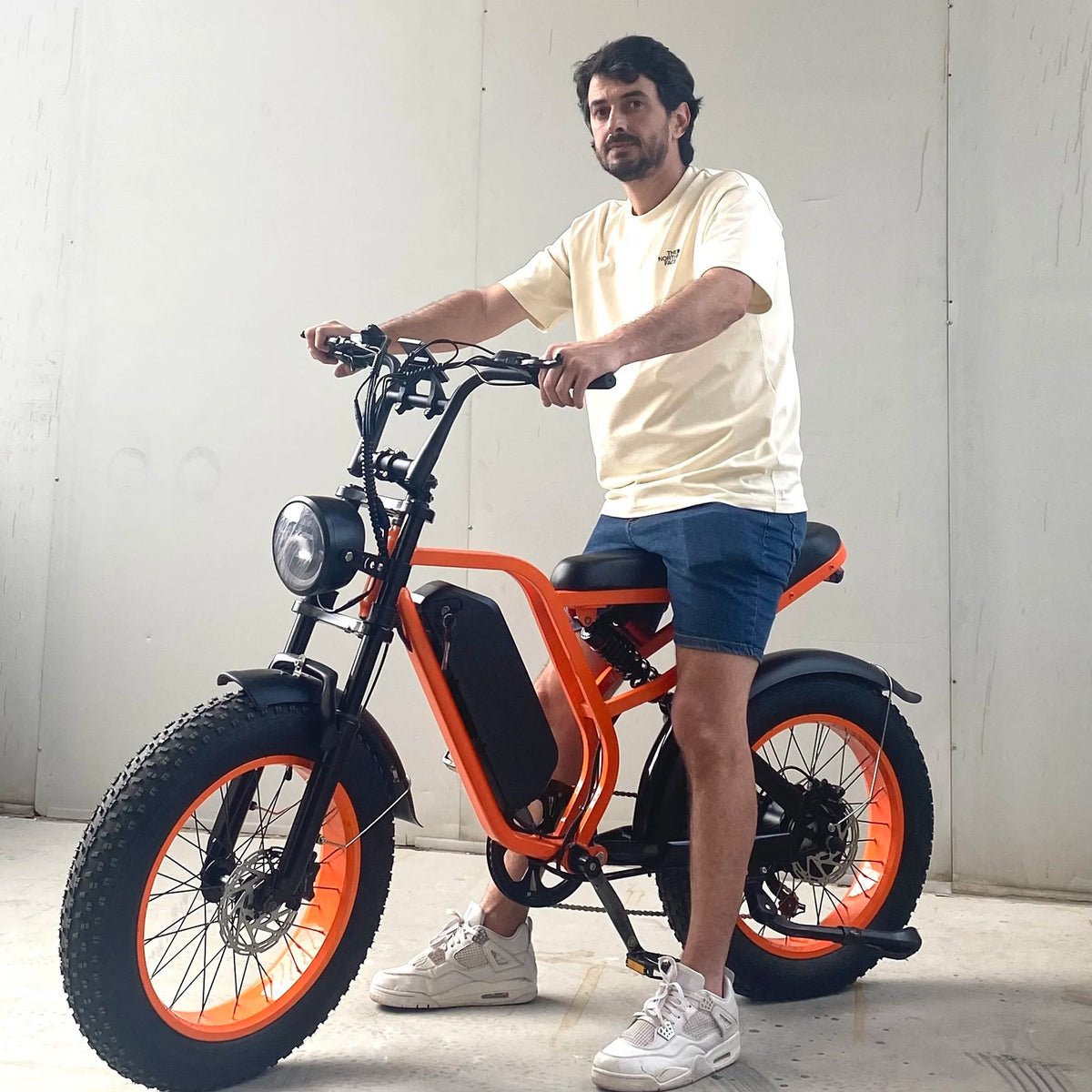 52V 20Ah Fat-Tire Electric Mountain Bike – 30 MPH
