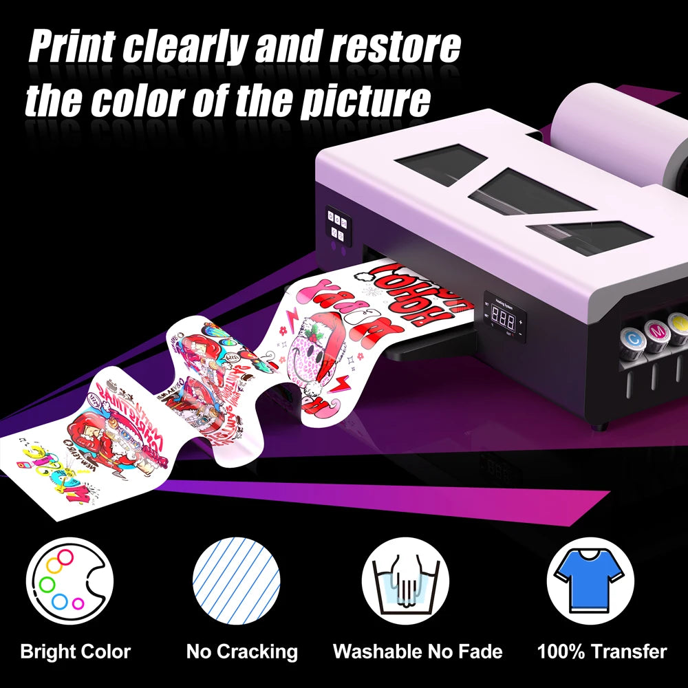 A4 DTF Printer with L800 Printhead & Oven Package