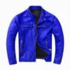 Men’s Windproof Winter Leather Jacket