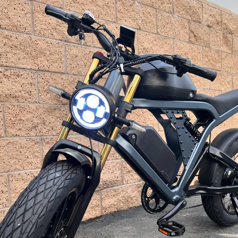 20-Inch 1500W Full-Suspension Fat-Tire Electric Bike