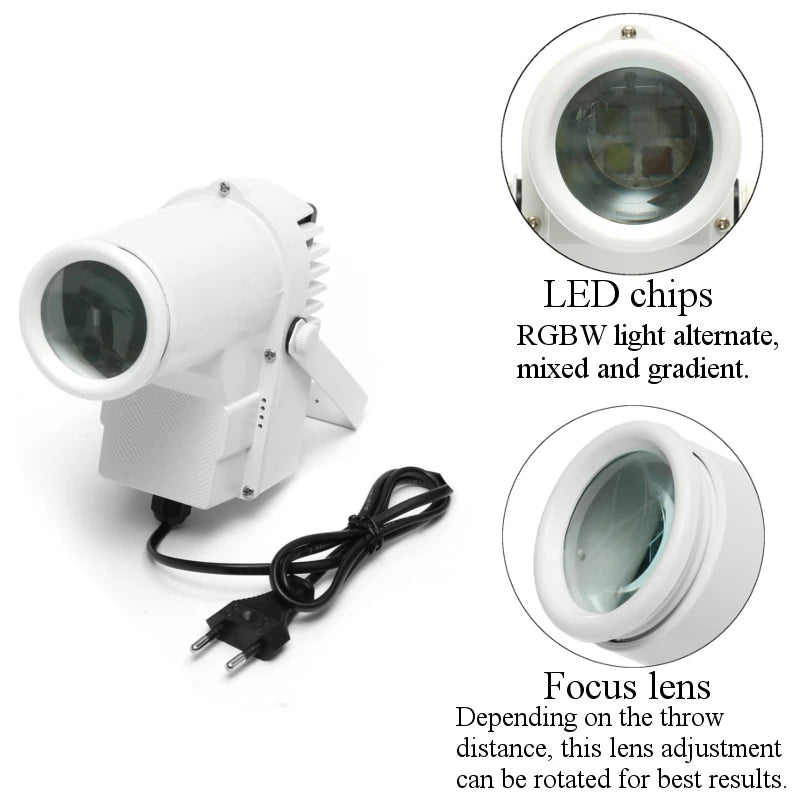 RGBW DMX512 Stage Spotlight Beam Light
