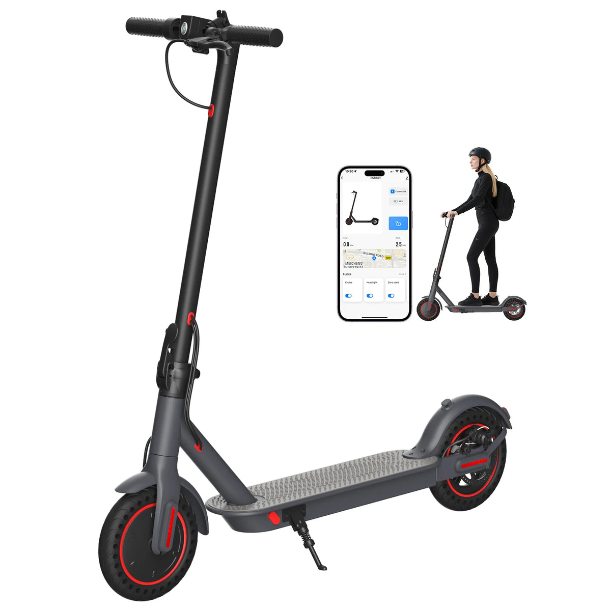 350W Foldable Commuter Electric Scooter – 36V 7.8Ah