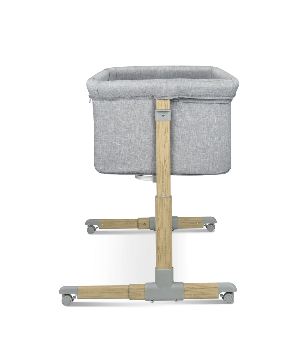 Y11 Adjustable Baby Bedside Crib – Grey