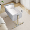 Y11 Adjustable Baby Bedside Crib – Grey