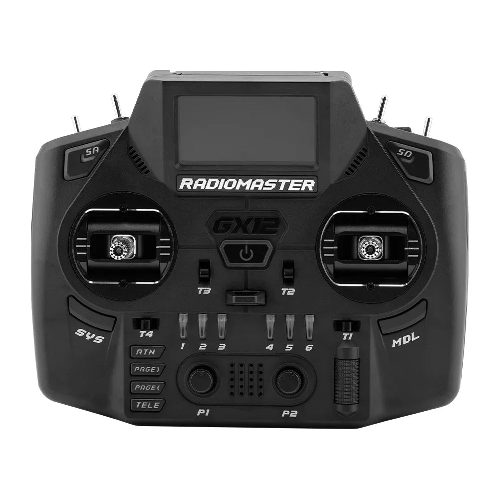 GX12 Hall Gimbal Dual Band Antenna Gemini XROSSBAND EXpressLRS Radio Controller 1000HZ 3D Digital CNC for RC Drone