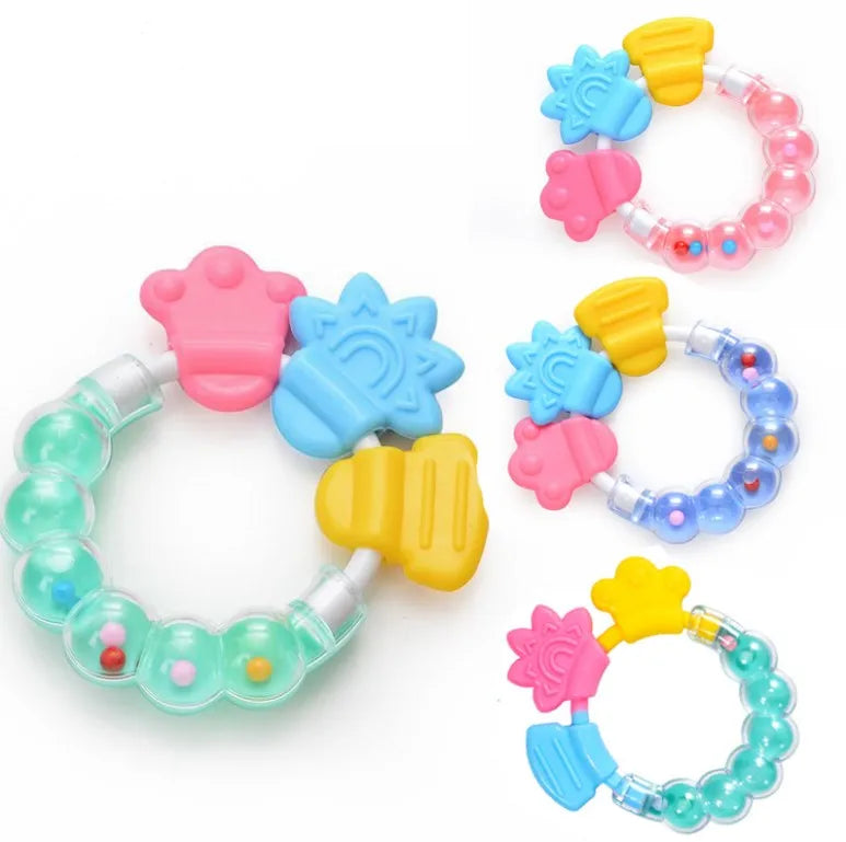 Baby Silicone Teether Baby Teething Toy for Toddlers and Babies 6-12 Months